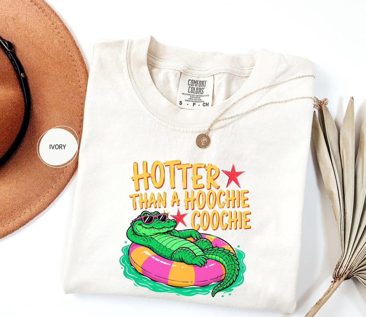 Comfort Colors Hoochie Coochie Gator Shirt