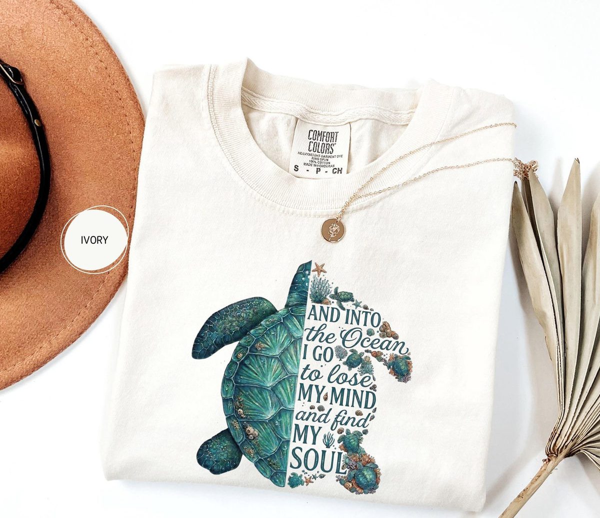 Comfort Colors Sea Turtle Shirt