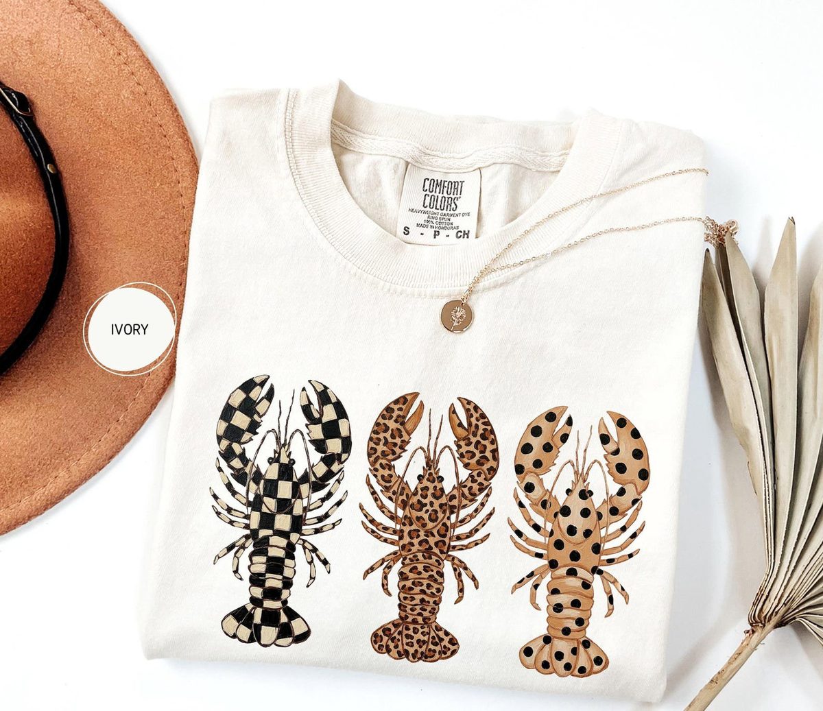 Comfort Colors Preppy Lobster Trio Shirt
