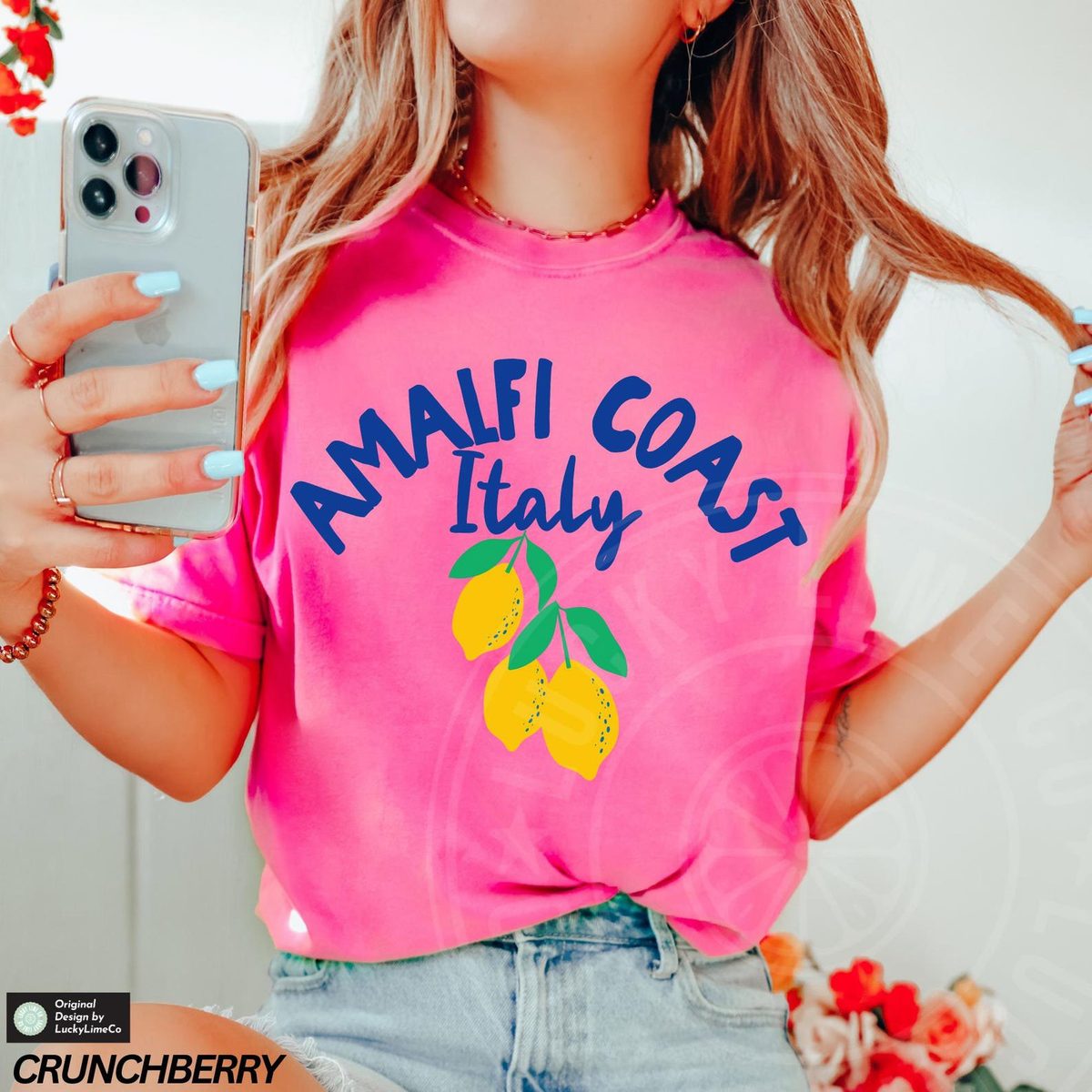 Amalfi Coast Shirt, Italian Summer Shirt