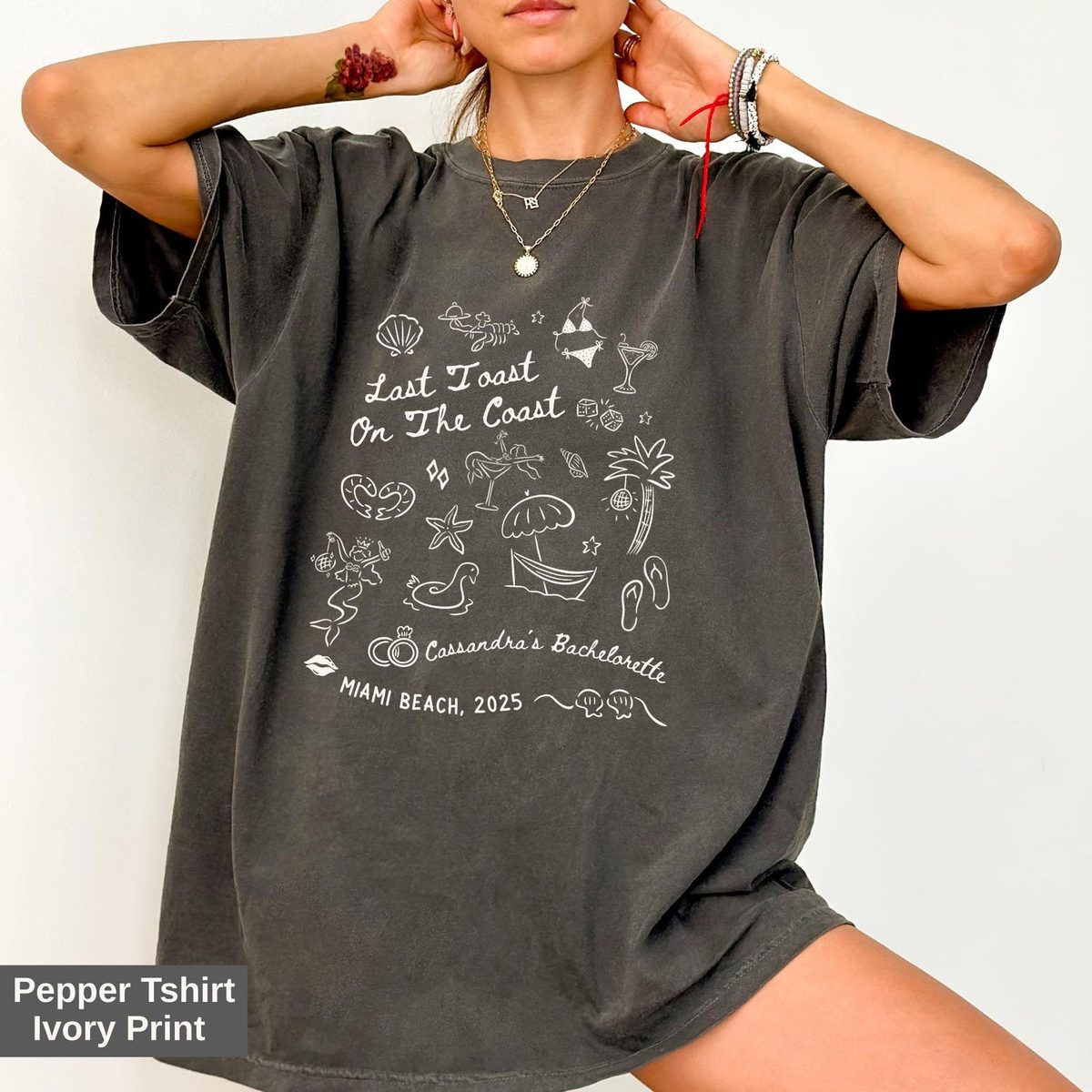Custom Beach Bachelorette Shirt