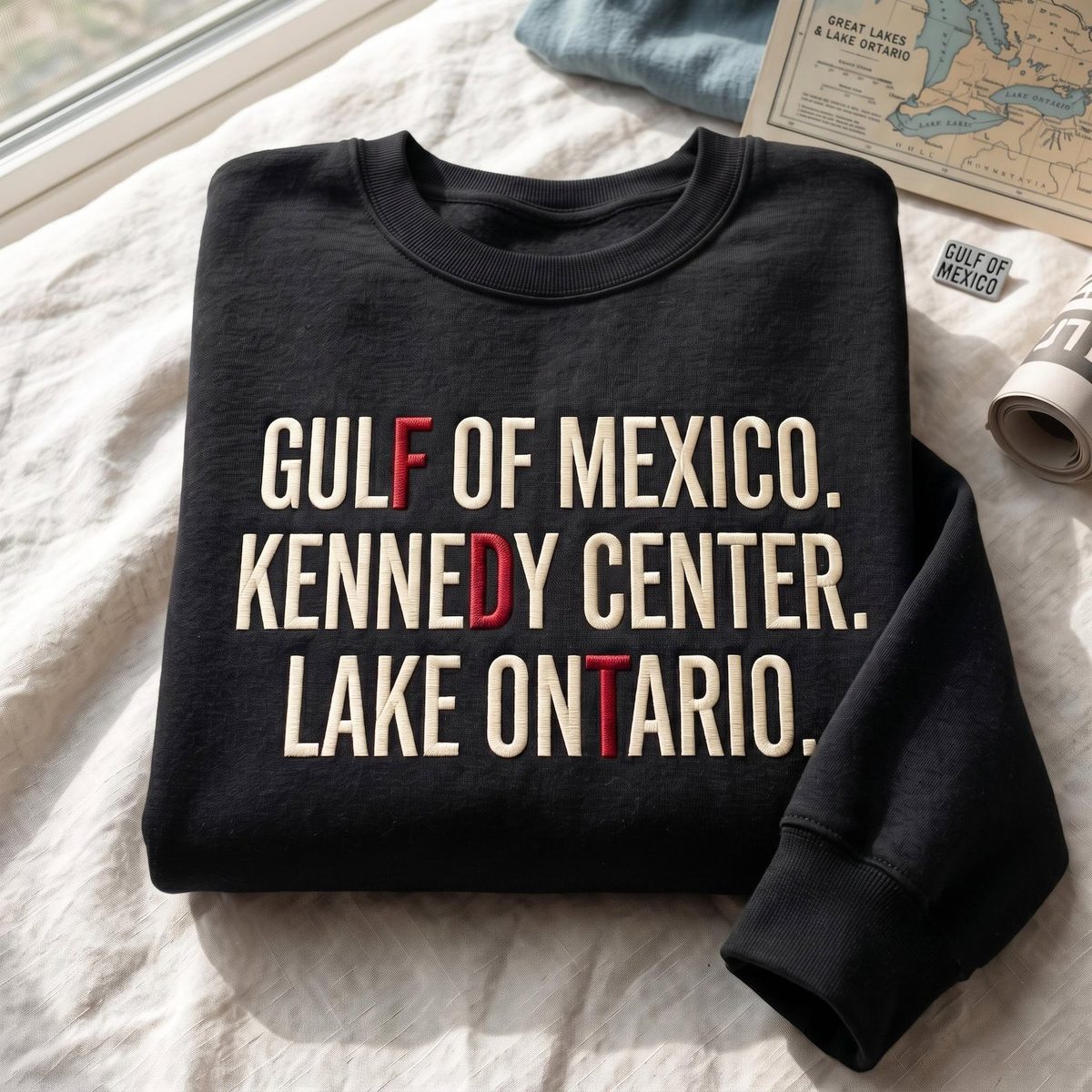 Gulf of Mexico Kennedy Center Lake Ontario Sweatshirt