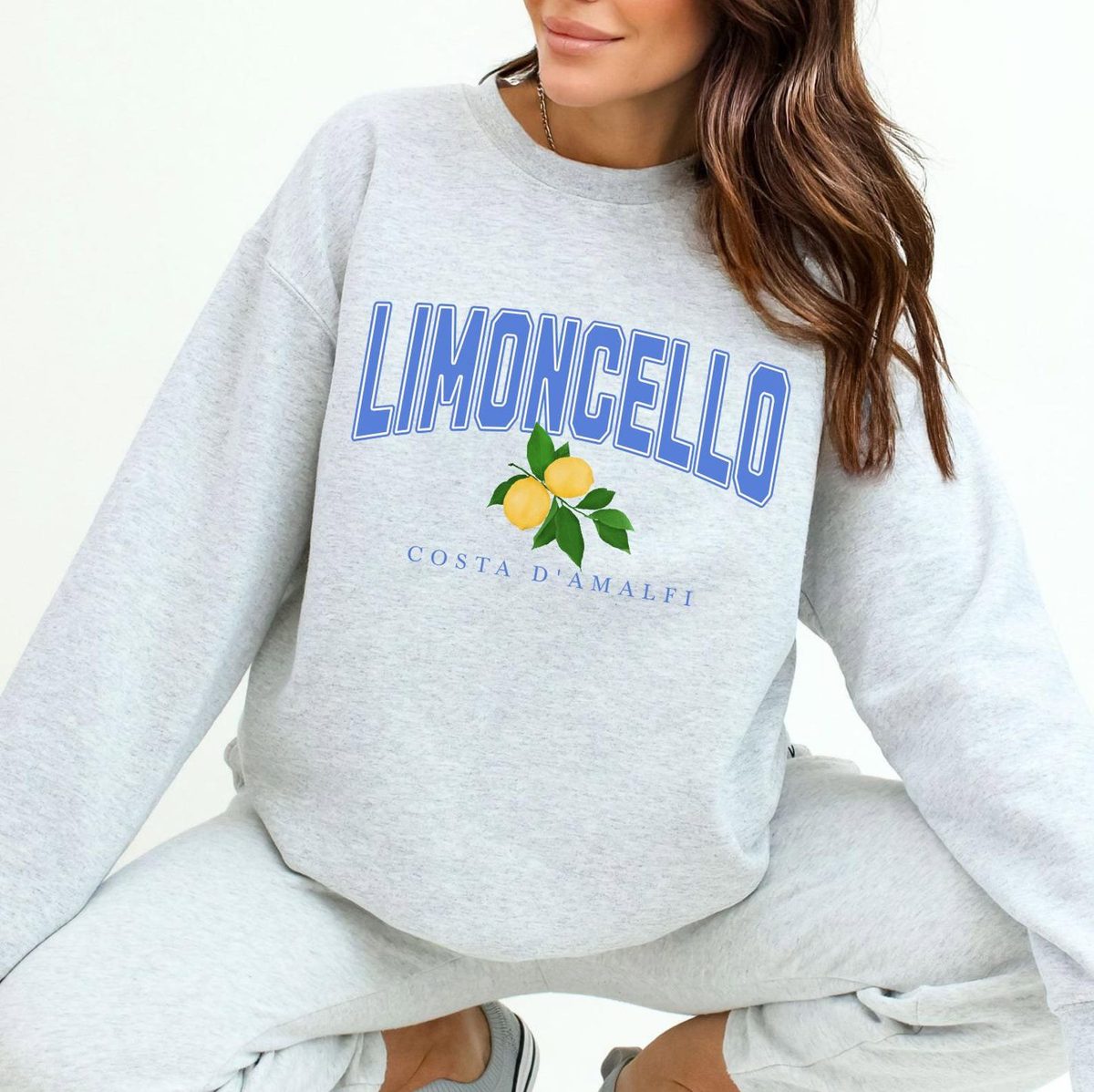 Limoncello Sweatshirt: Italy Travel Apparel