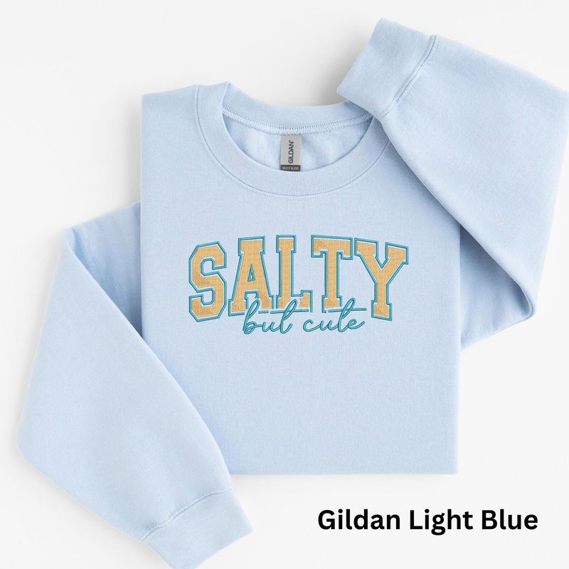 Salty Embroidered Sweatshirt – image 6