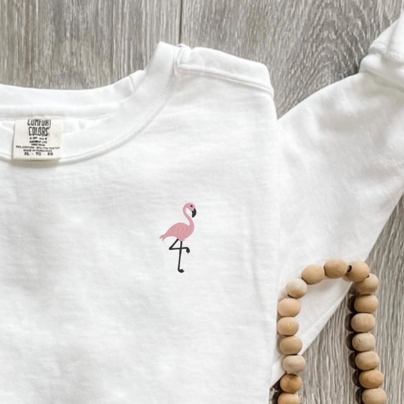 Pink Flamingo Sweatshirt – image 7