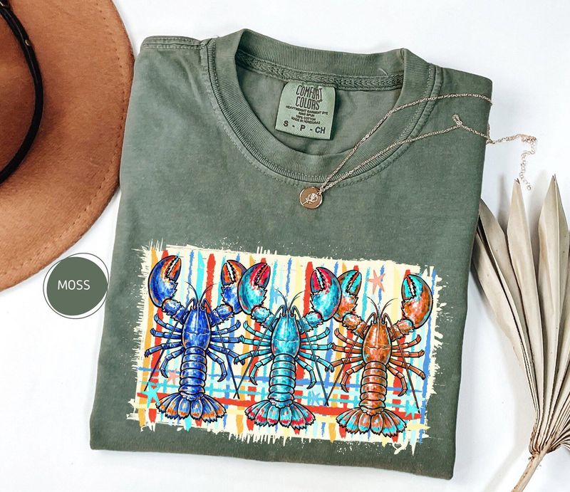 Comfort Colors Summer Lobster Shirt – image 4