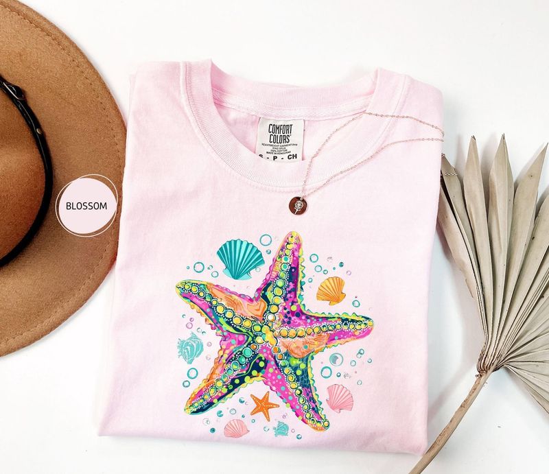 Comfort Colors® Preppy Starfish Shirt – image 3