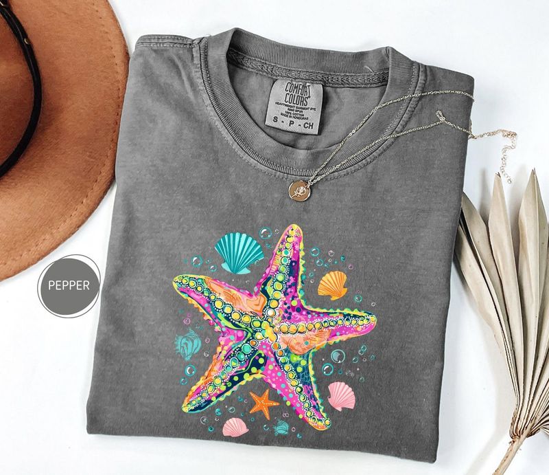 Comfort Colors® Preppy Starfish Shirt – image 4