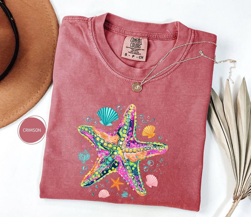 Comfort Colors® Preppy Starfish Shirt – image 5