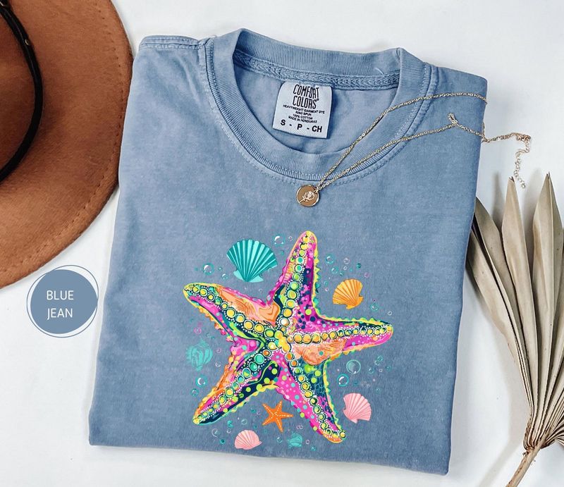 Comfort Colors® Preppy Starfish Shirt – image 6