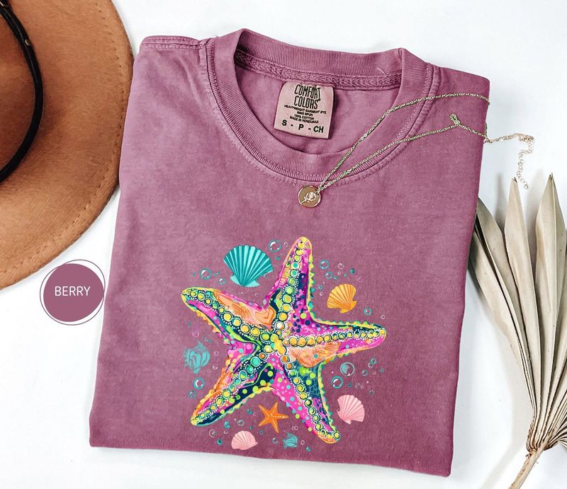 Comfort Colors® Preppy Starfish Shirt – image 7