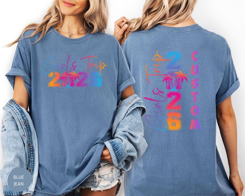 Comfort Colors® Custom Girls Trip 2026 Shirt – image 6