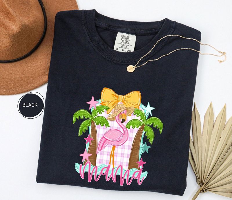 Comfort Colors Flamingo Mama Tee – image 8