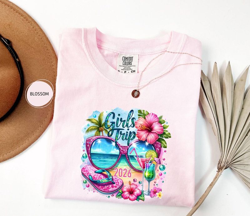 Comfort Colors Girls Trip 2026 Shirt – image 3