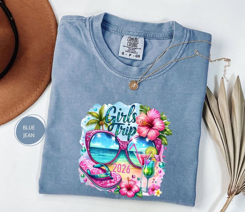 Comfort Colors Girls Trip 2026 Shirt – image 4