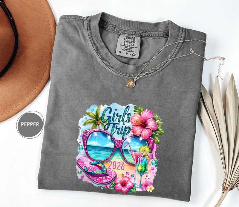 Comfort Colors Girls Trip 2026 Shirt – image 5