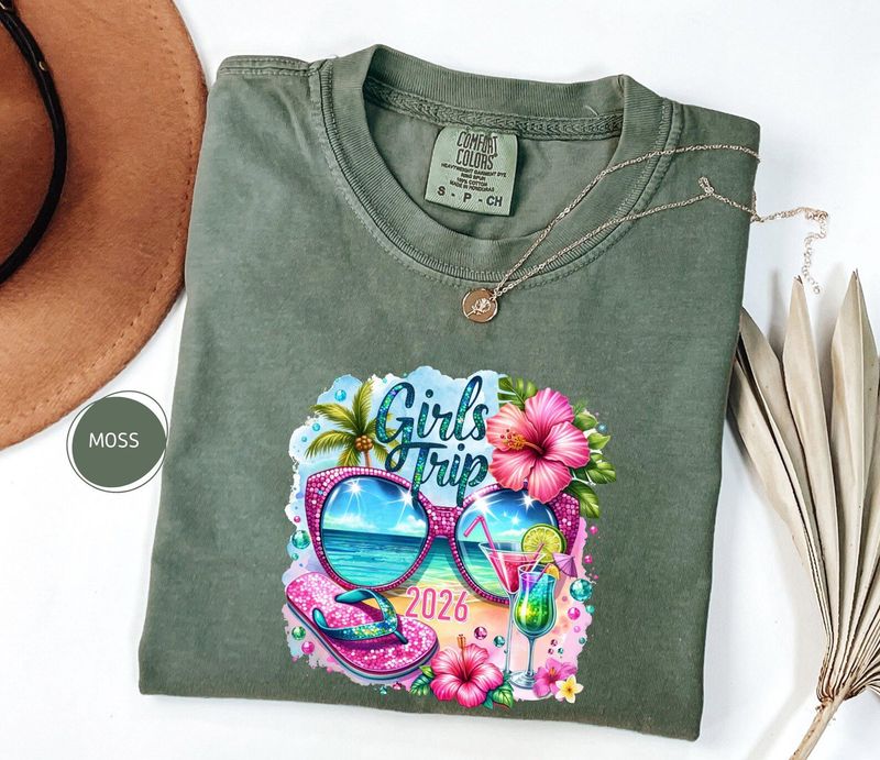 Comfort Colors Girls Trip 2026 Shirt – image 6