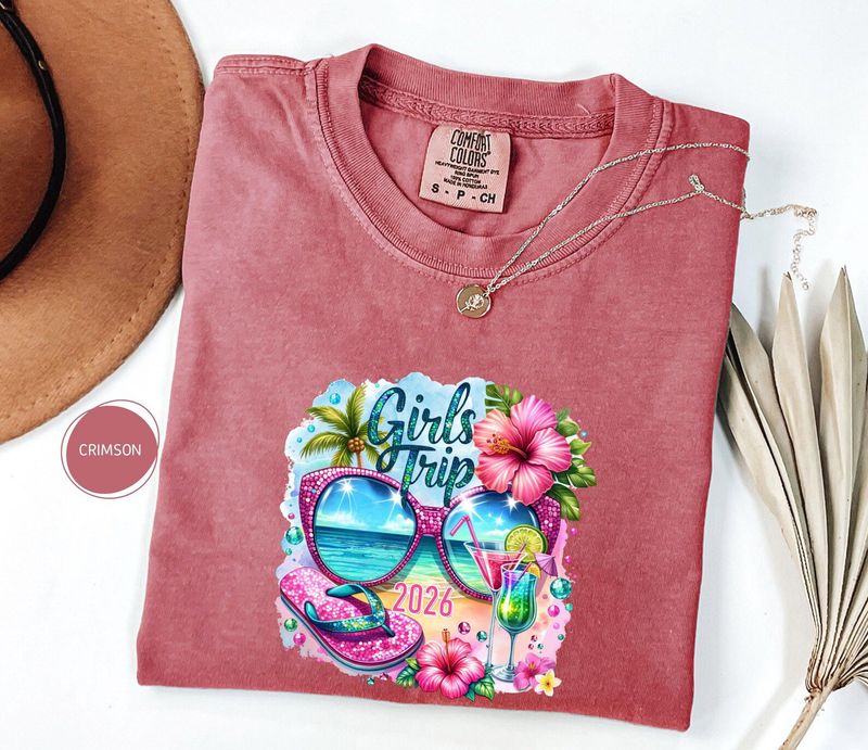 Comfort Colors Girls Trip 2026 Shirt – image 7