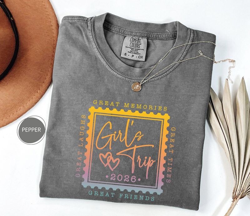 Comfort Colors Girls Trip 2026 Shirt – image 3