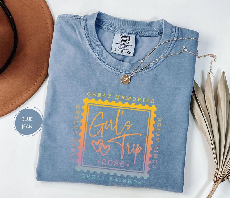 Comfort Colors Girls Trip 2026 Shirt – image 6