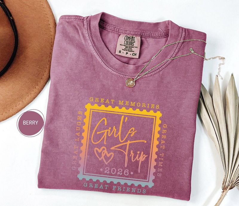 Comfort Colors Girls Trip 2026 Shirt – image 7