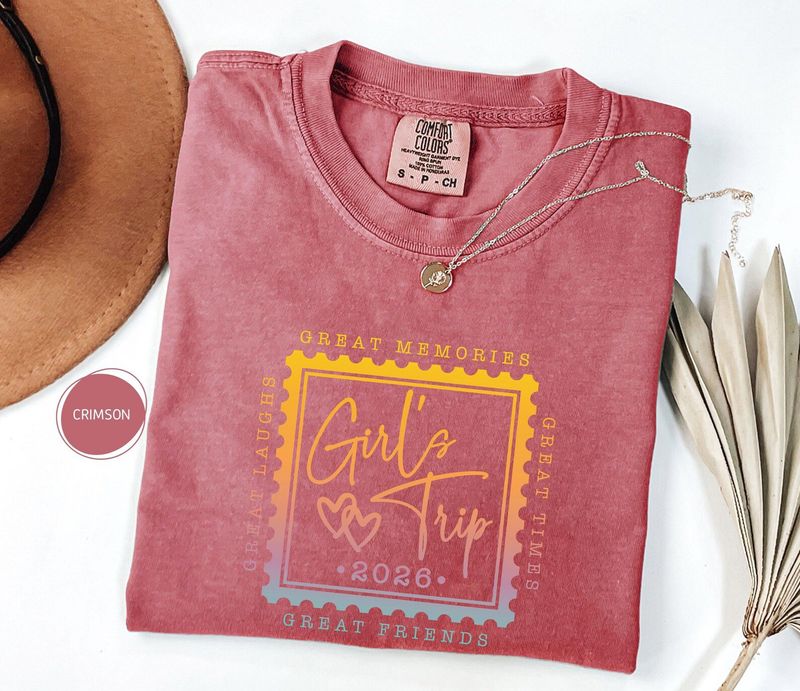 Comfort Colors Girls Trip 2026 Shirt – image 9
