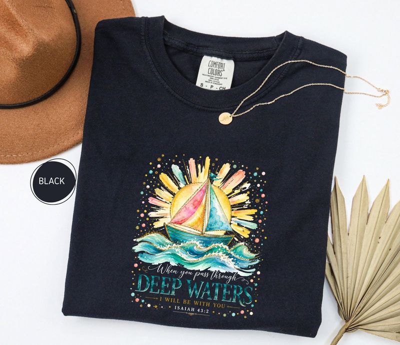 Comfort Colors Pass Through Deep Waters Shirt – image 6