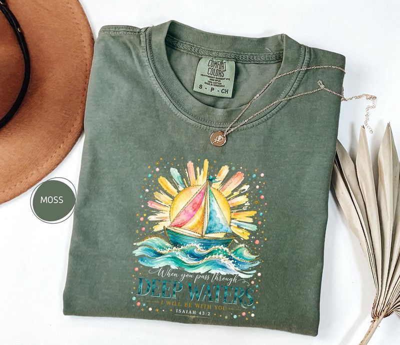 Comfort Colors Pass Through Deep Waters Shirt – image 7