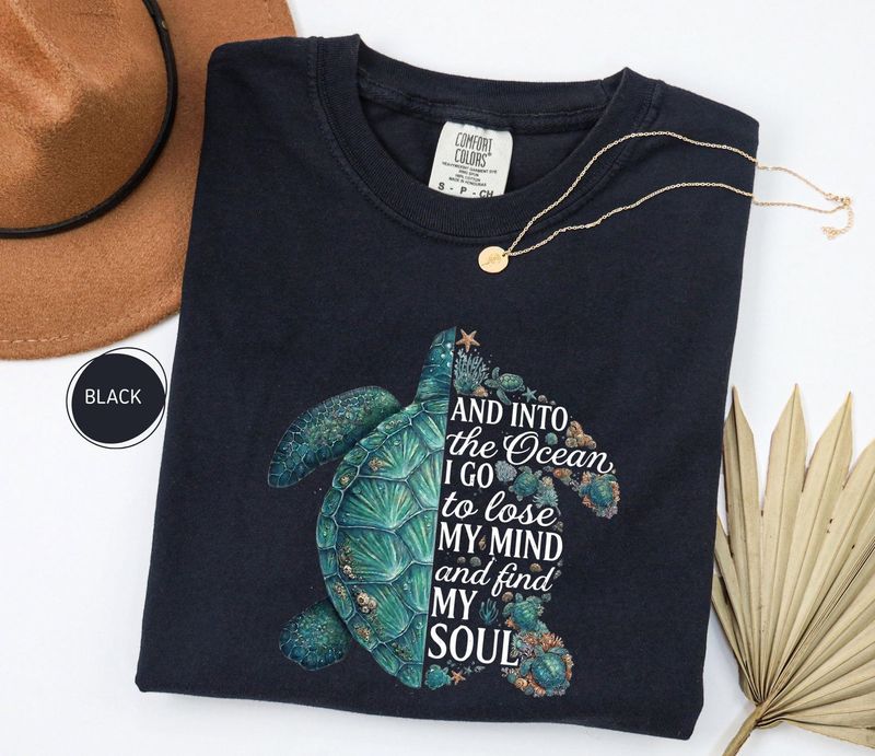 Comfort Colors Sea Turtle Shirt – image 6