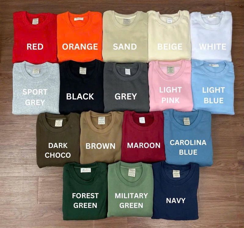 Embroidered Saltwater Seashells Sunshine Sweatshirt – image 6