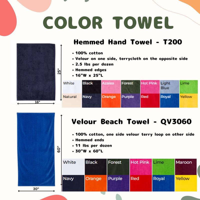 Custom Embroidered Monogrammed Towels for Girls- Personalized Gym Towel with Name - Sport Fan Hand Towel - Travel Beach Towels – image 15