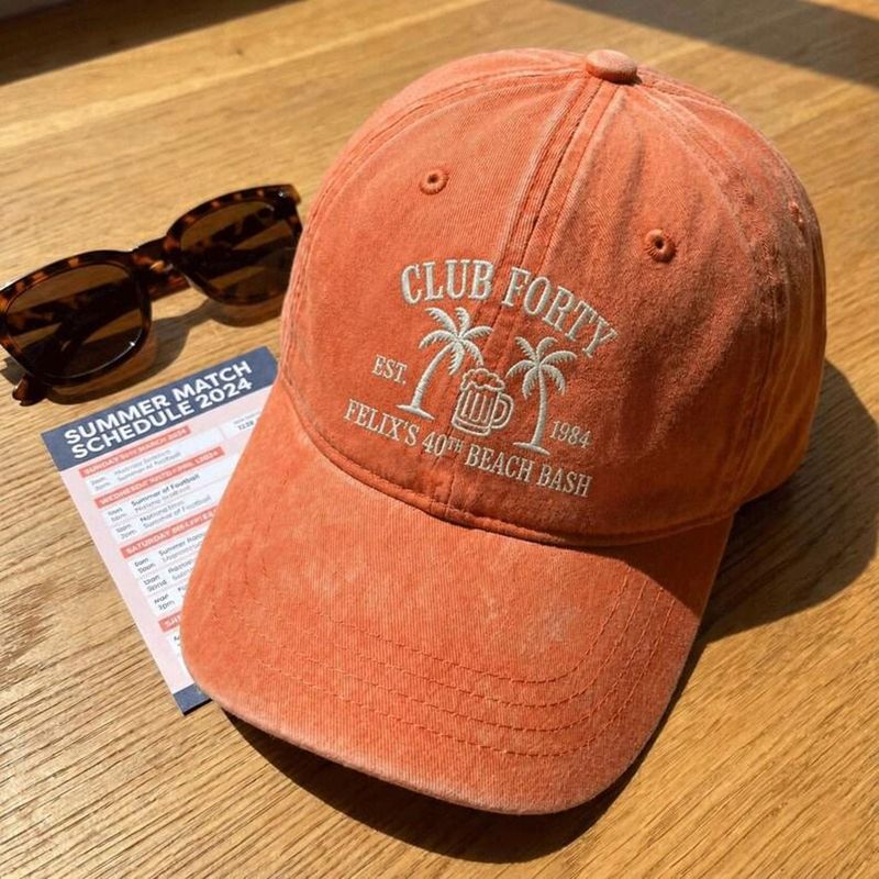 Custom Beach Bash Embroidered Hat – image 3