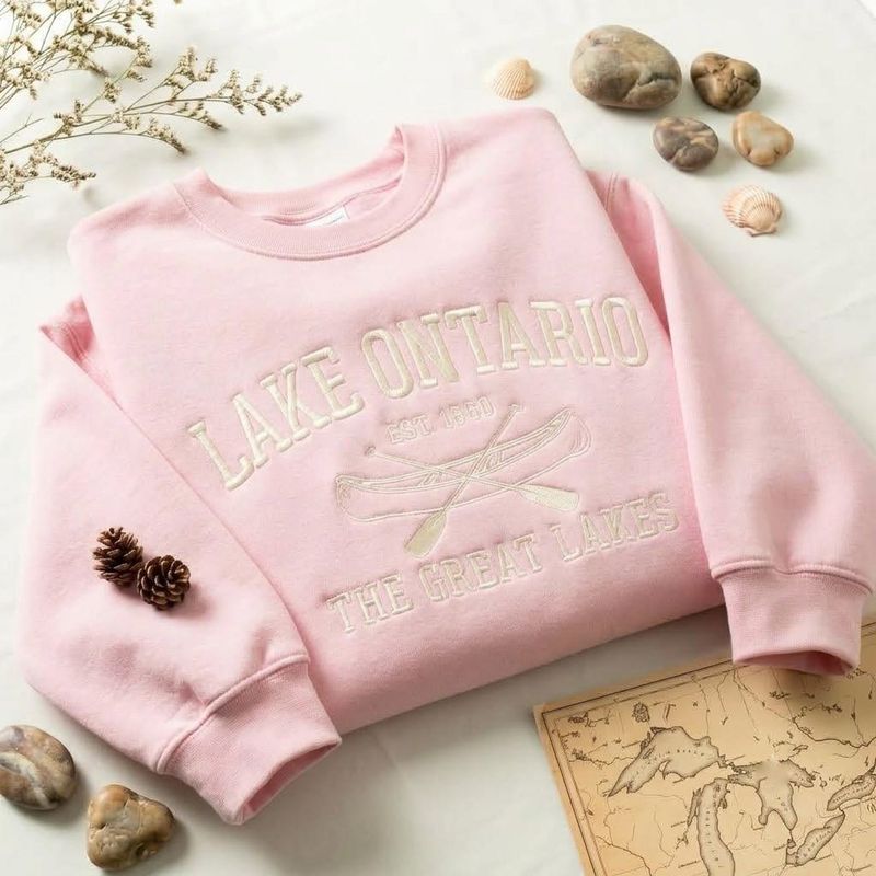 Lake Ontario Embroidered Sweatshirt – image 11