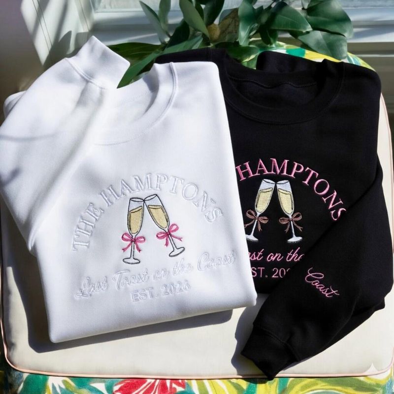 Beach Bachelorette Embroidered Sweatshirt – image 3