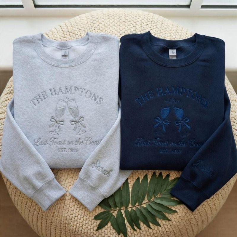 Beach Bachelorette Embroidered Sweatshirts – image 5