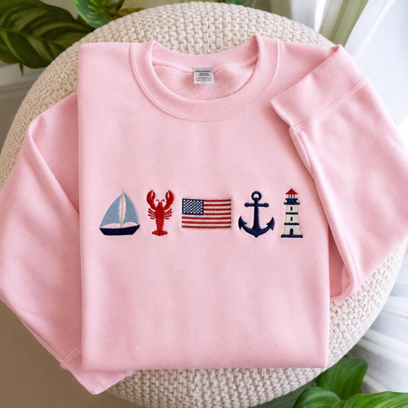 America East Coast Embroidered Sweatshirt – image 5