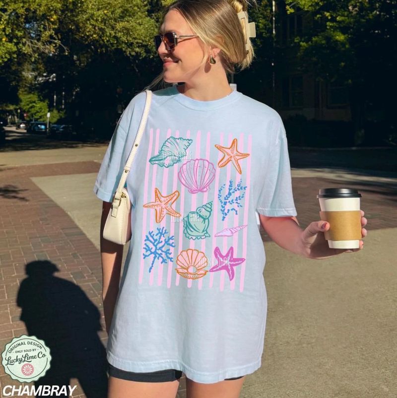 Comfort Colors® Seashell Shirt – image 8