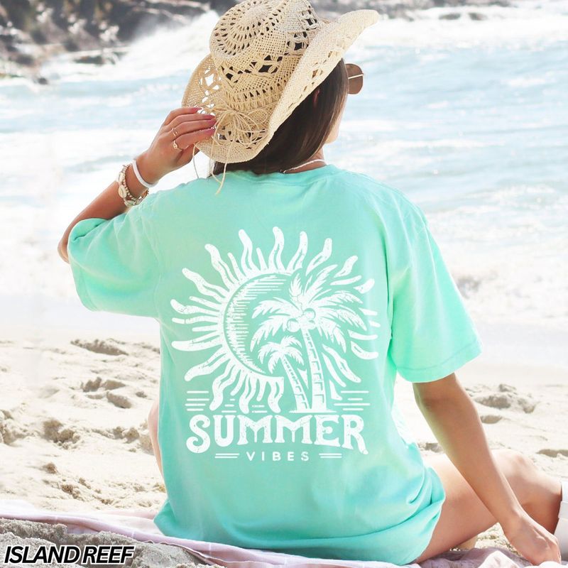 Summer Vibes Shirt, Trendy Summer Shirt – image 3