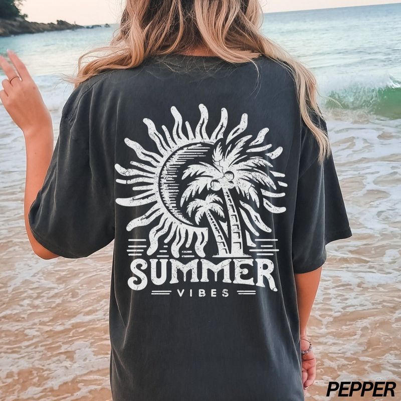 Summer Vibes Shirt, Trendy Summer Shirt – image 8