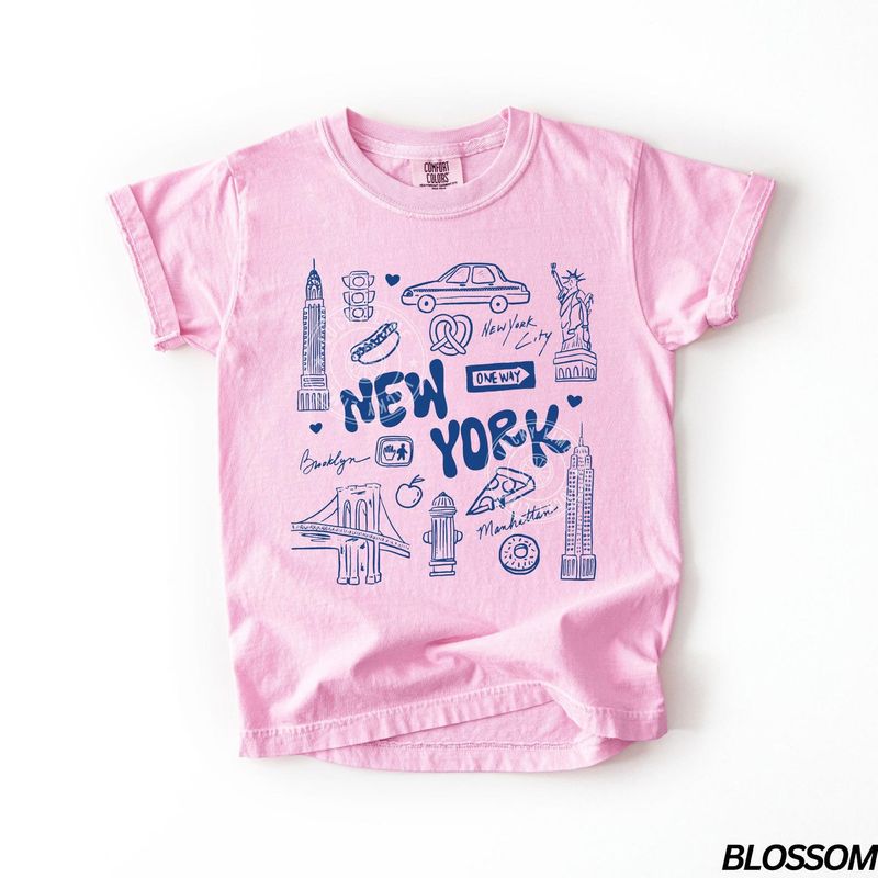 Kids New York Shirt, Youth Graphic Tee – image 2