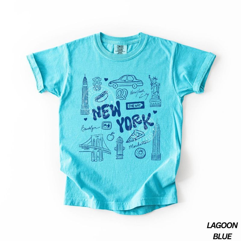 Kids New York Shirt, Youth Graphic Tee – image 5