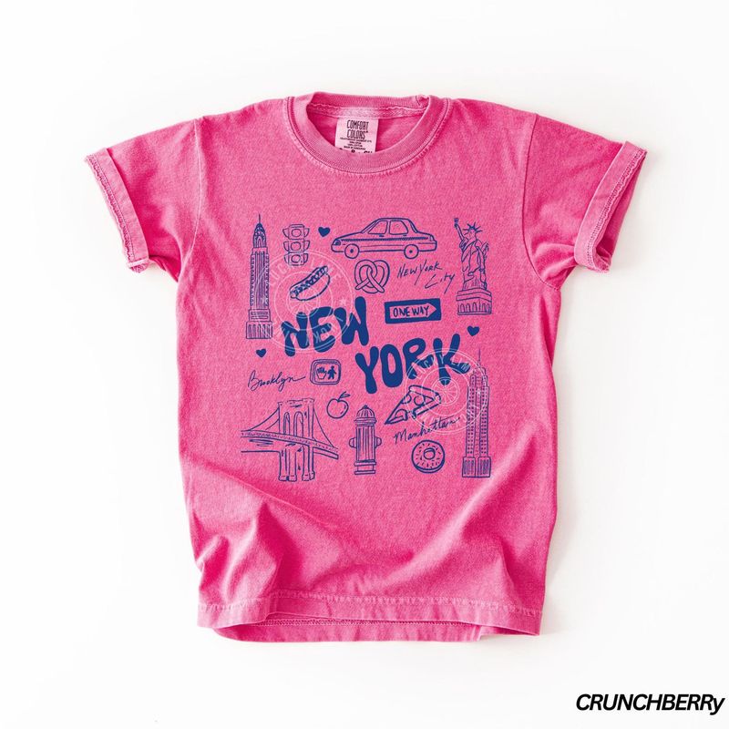 Kids New York Shirt, Youth Graphic Tee – image 4
