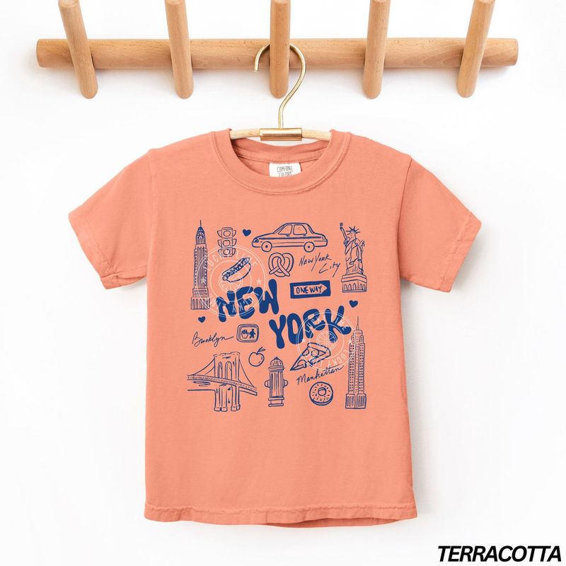 Kids New York Shirt, Youth Graphic Tee – image 8
