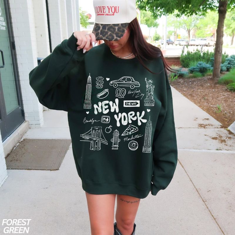 New York Sweatshirt, NYC Shirt – image 2