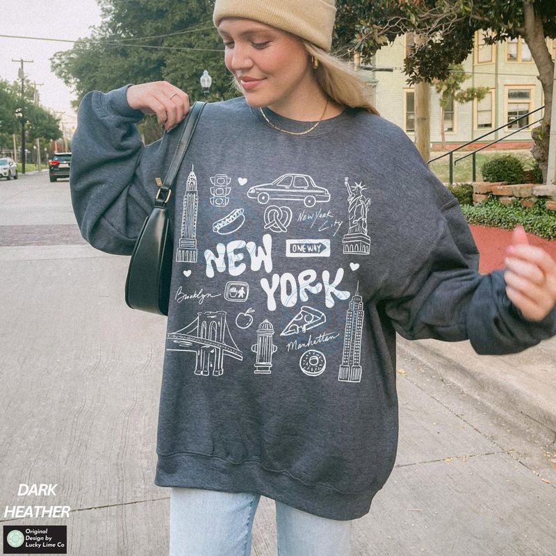 New York Sweatshirt, NYC Shirt – image 4