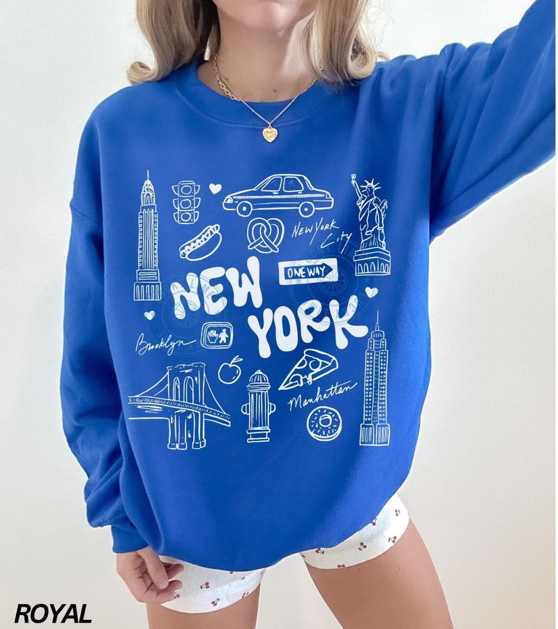 New York Sweatshirt, NYC Shirt – image 7