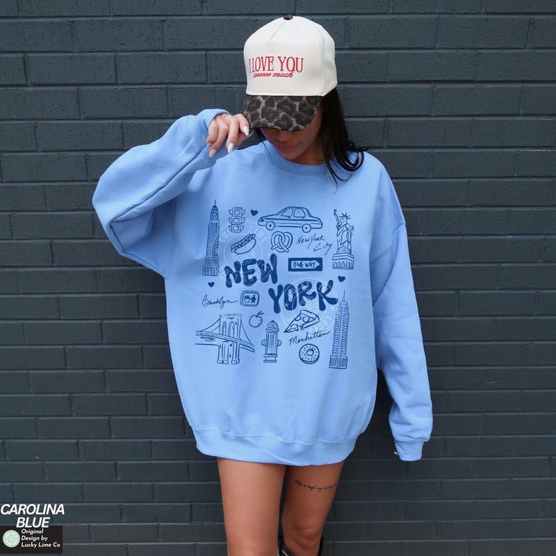 New York Sweatshirt, NYC Shirt – image 5
