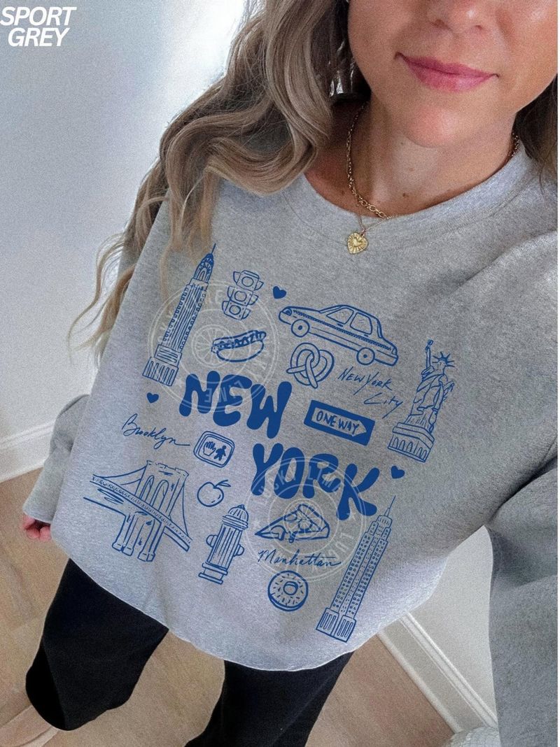 New York Sweatshirt, NYC Shirt – image 4