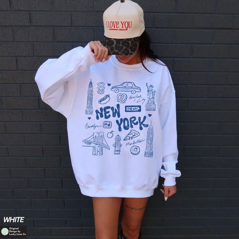 New York Sweatshirt, NYC Shirt – image 6