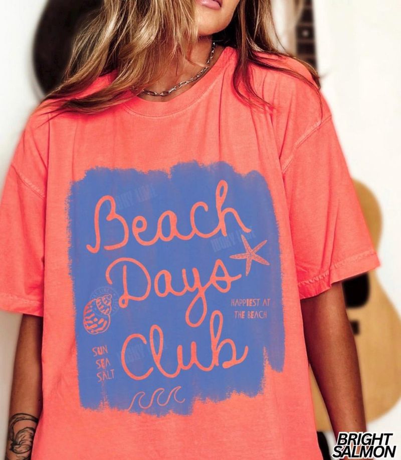 Beach Summer Shirt, Beach Days Club – image 4